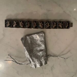 Antique/ Vintage 1940s Siam "Dancer" bracelet